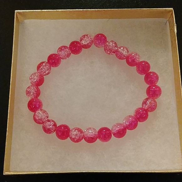 Tourmaline Murano Crystal Bracelet - Picture 3 of 8